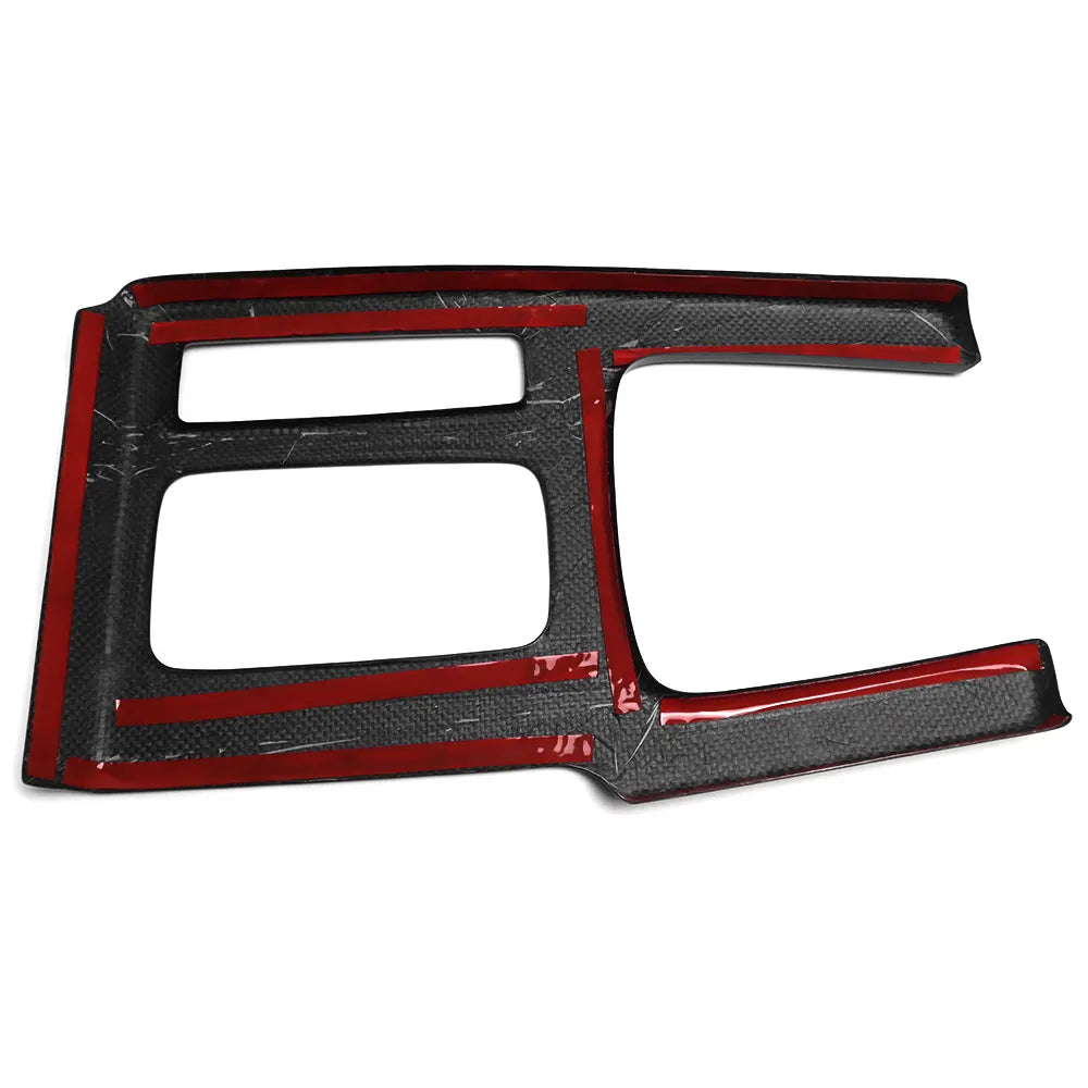 Carbon Fiber Center Console Gear Shift Panel Cover - Acura Integra A-Spec 2022-2024