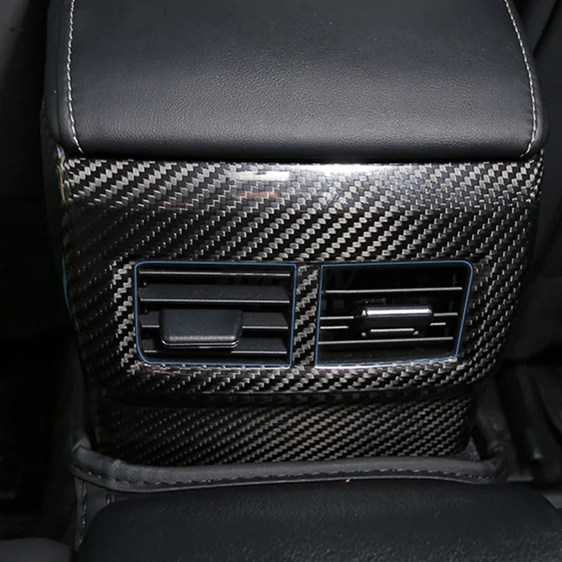 Dry Carbon Fiber Rear Air Vents Cover Trim - Lexus IS/RC-F Sport.