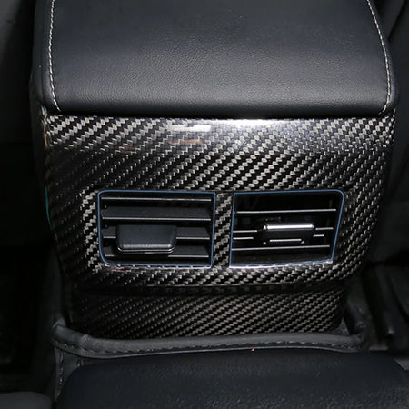 Dry Carbon Fiber Rear Air Vents Cover Trim - Lexus IS/RC-F Sport.