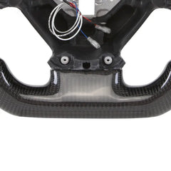 LED Half Carbon Fiber Steering Wheel for Chevrolet Corvette C7.