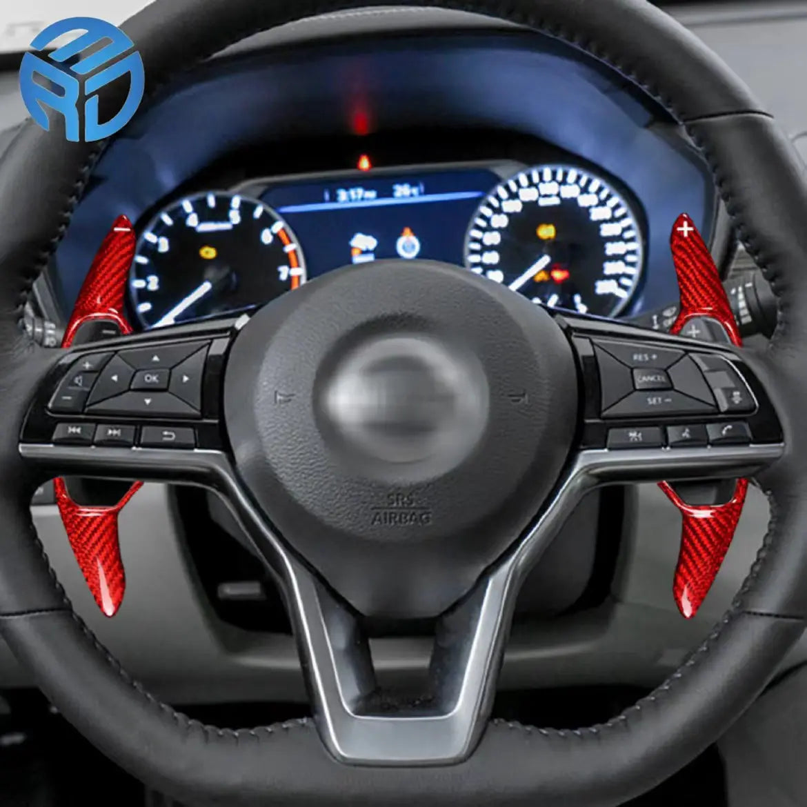 Carbon Fiber Steering Wheel Paddle Shifter -  Infiniti Q50 2018-2021 Q60 2016-2022.
