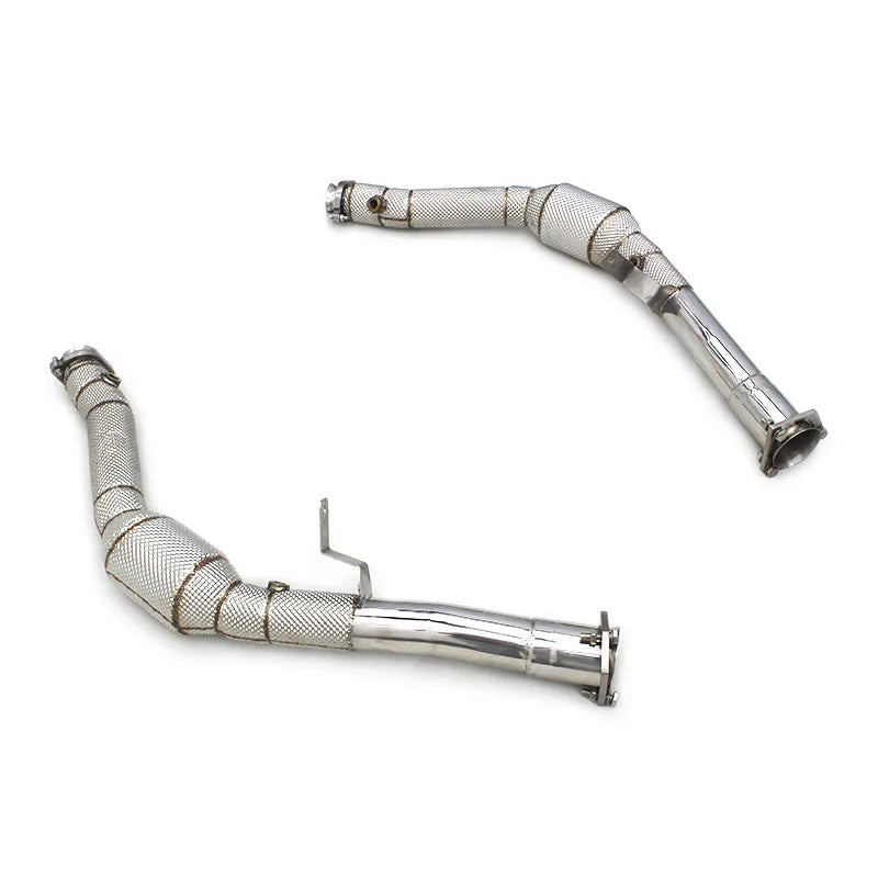 Mercedes-Benz G63 AMG Exhaust Down pipe w/ heatshield 2013-2019.