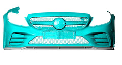 Carbon Fiber Front Bumper Lip V3 - Mercedes Benz C Class W206 C205 A205 C43 AMG 2019-2021.