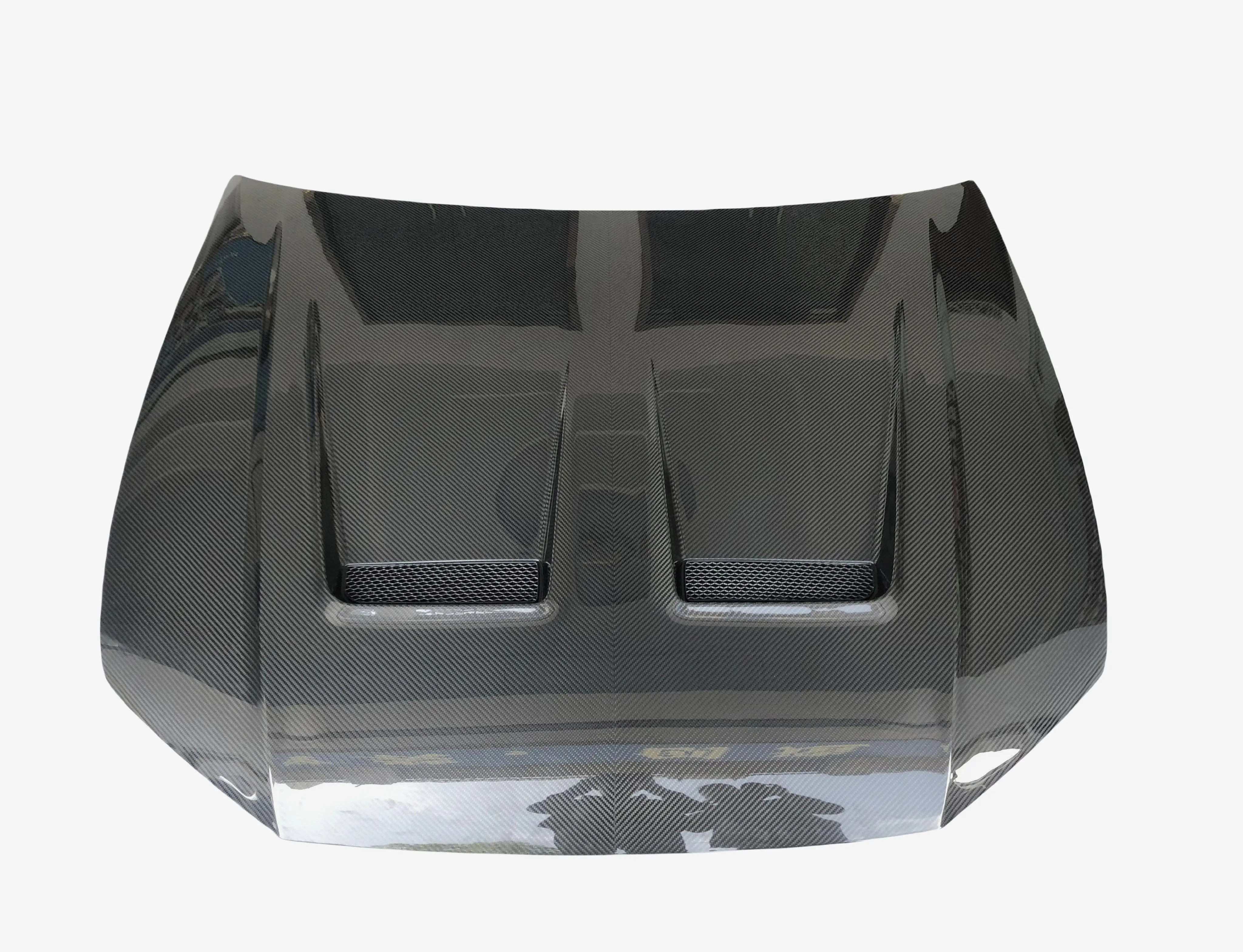 Prepreg Carbon Fiber Vented Hood Bonnet - Audi Q8/ SQ8/ RSQ8 2018-2022.