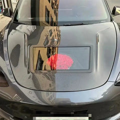 Carbon Fiber Hood W/ window - Tesla Model 3.