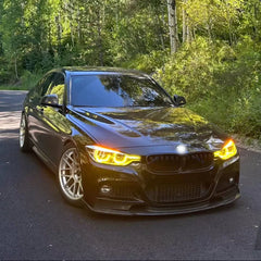 CSL Yellow DRL Headlight Modules Angel Eyes - BMW 3 Series F30 F31 LCI LED Headlight 2016-18.