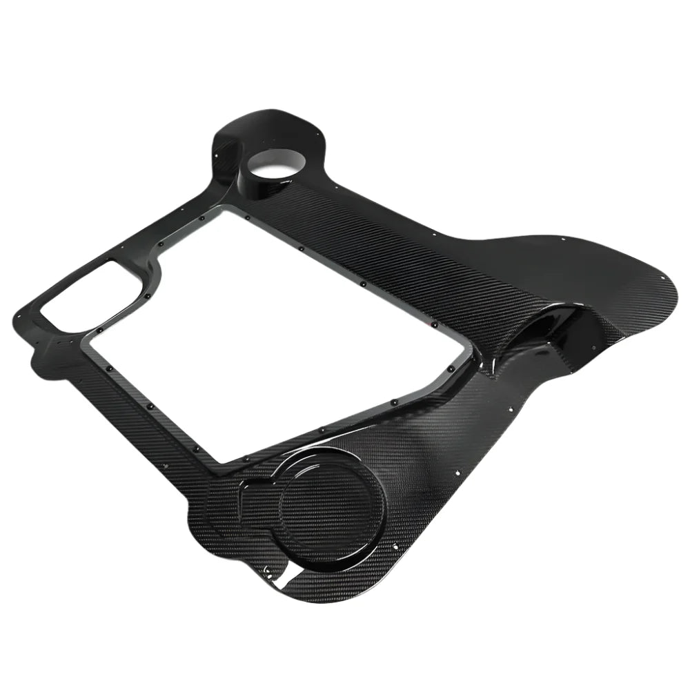 Prepreg Carbon Fiber Engine Bay Cover - Corvette C8 Z51 Z06 HTC Convertible 2020-2023.