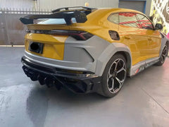 MSY Style Dry Carbon Fiber Rear Wing - Lamborghini Urus.