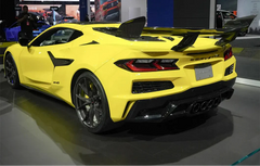 Prepreg Carbon Fiber ZR1 Stlye Rear Wing -  Chevrolet Corvette C8.