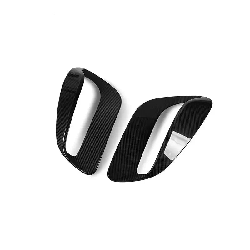 Dry Carbon Fiber Side Air Intakes - Porsche 911 992 Turbo S.