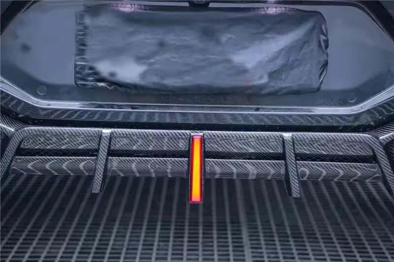 Carbon Fiber Rear Diffuser w/ LED - BMW X3M F97 X4M F98.