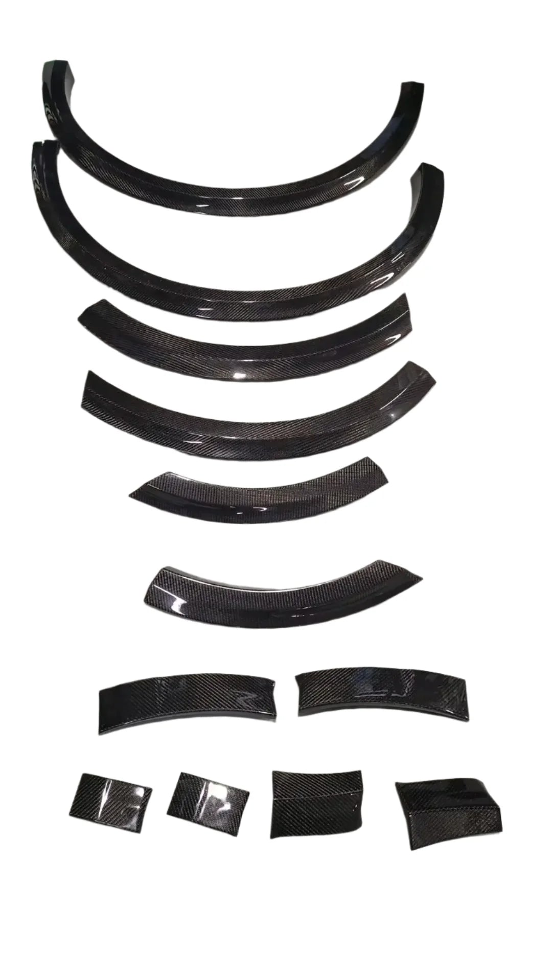 Carbon Fiber Wheel Flare Arch Trims - AUDI RSQ8.