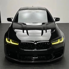 CSL Yellow LED Headlight DRL - BMW G30 M5 / 5 series LCI 2021-2023.