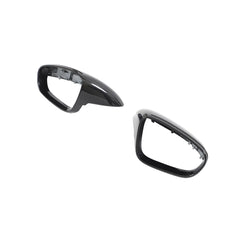 Pre-preg Carbon Fiber Side Mirror Replacement Set - Porsche Taycan 9J1 19-20.