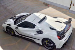 Carbon Fiber Rear Aero Wing - Ferrari 488.