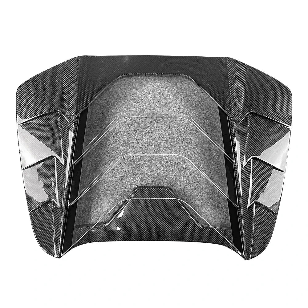 Ferrari 488 Coupe Transparent Carbon Fiber Engine Bonnet.