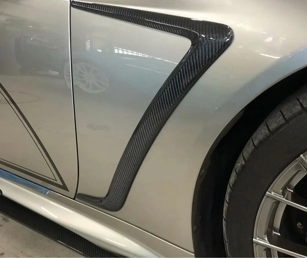 prepreg Carbon Fiber Side Fender Canards Trim - Lexus LC500 LC500H.