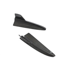 Carbon Fiber Rear Bumper Splitter Canard - Mercedes Benz W205 C63 AMG C300 C400 C43 AMG Sedan 15-19.