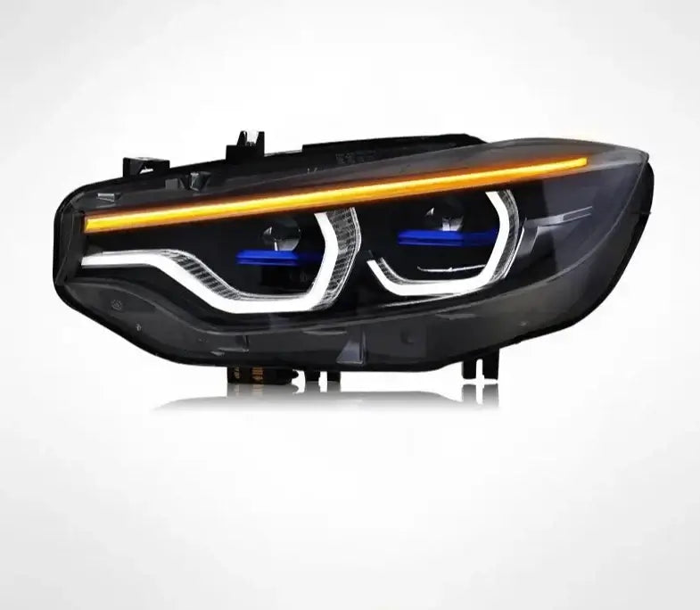 Ikon Style LCI Style Headlights - BMW F80/F82 / F83 M4, & F32 / F33 / F36 4 Series.