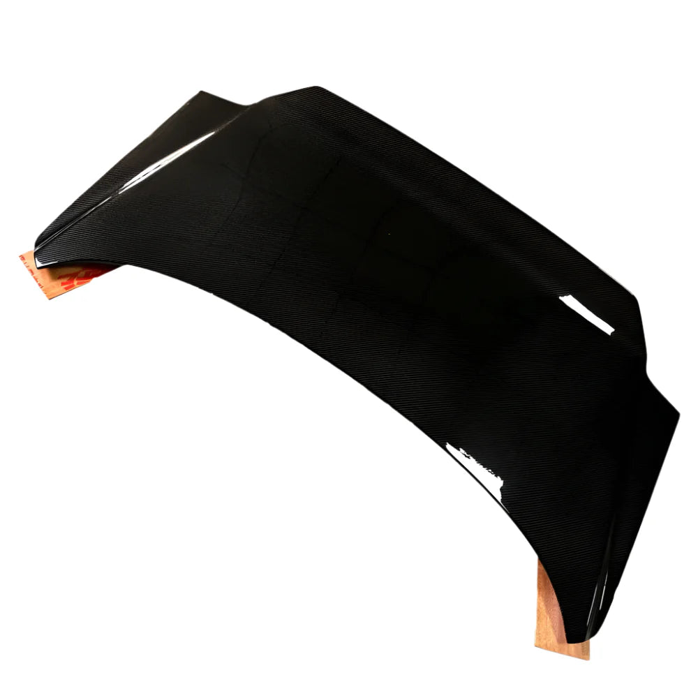 Carbon Fiber Rear DuckBill Trunk w/ with Brake Light Hole, With Key Hole - Nissan Skyline R34 GTR GTT.
