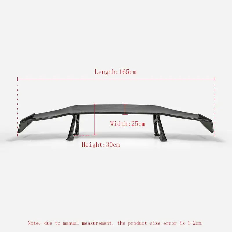 BR style Carbon Fiber Rear Wing - Lamborghini Gallardo.