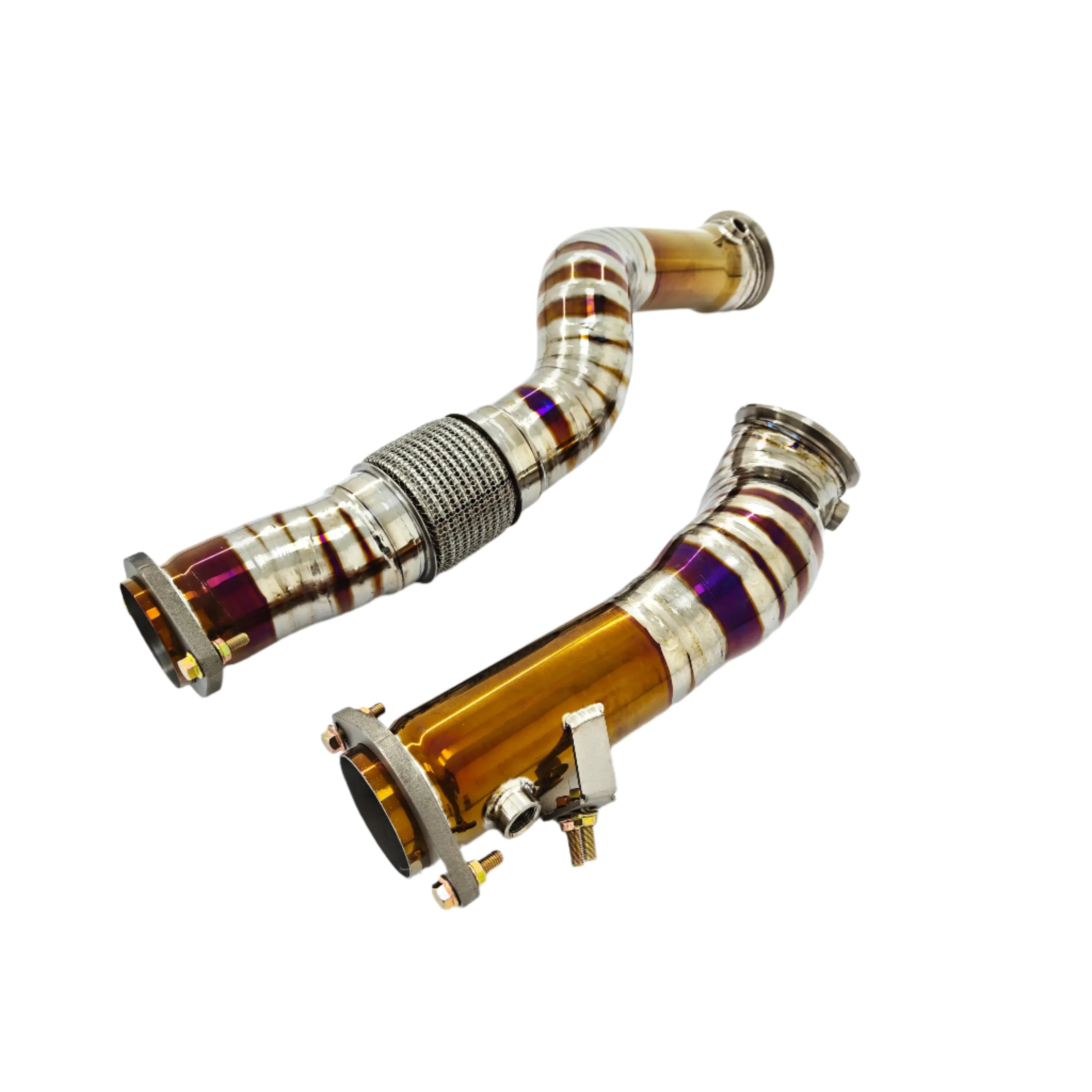 Titanium Performance Catless Down Pipe - MW M2 G87/M3 G80/M4 G82 S58 3.0T.