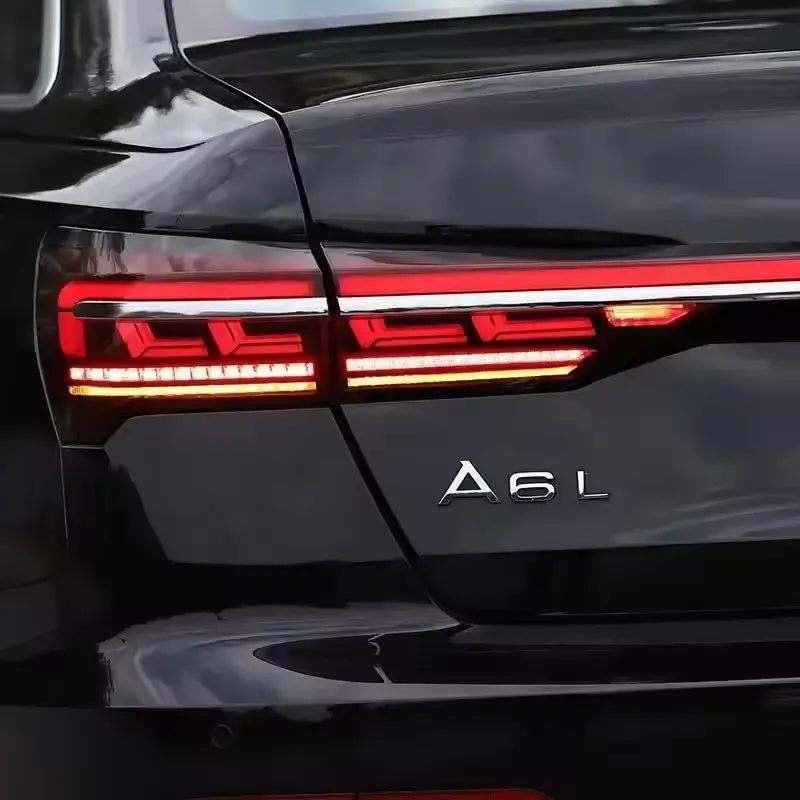 LED Rear Tail lights w/ Light Bar - Audi A6/S6/RS6 (C8) 2019-2021.