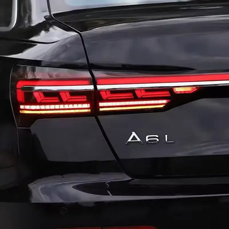 LED Rear Tail lights w/ Light Bar - Audi A6/S6/RS6 (C8) 2019-2021.