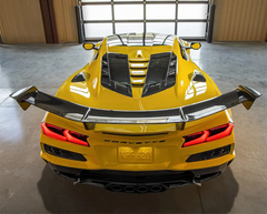 Prepreg Carbon Fiber ZR1 Stlye Rear Wing -  Chevrolet Corvette C8.