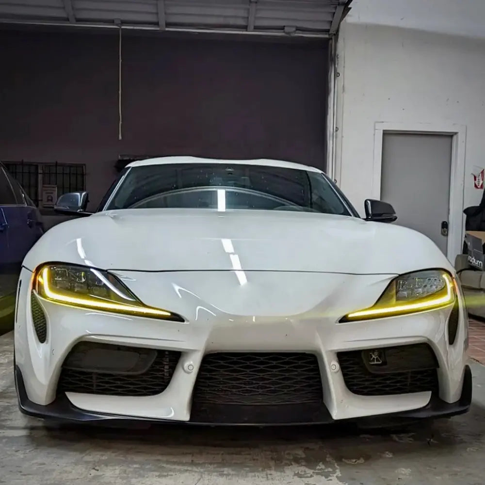 Yellow DRL LED Modules -  Toyota supra A90 A91 Headlight.