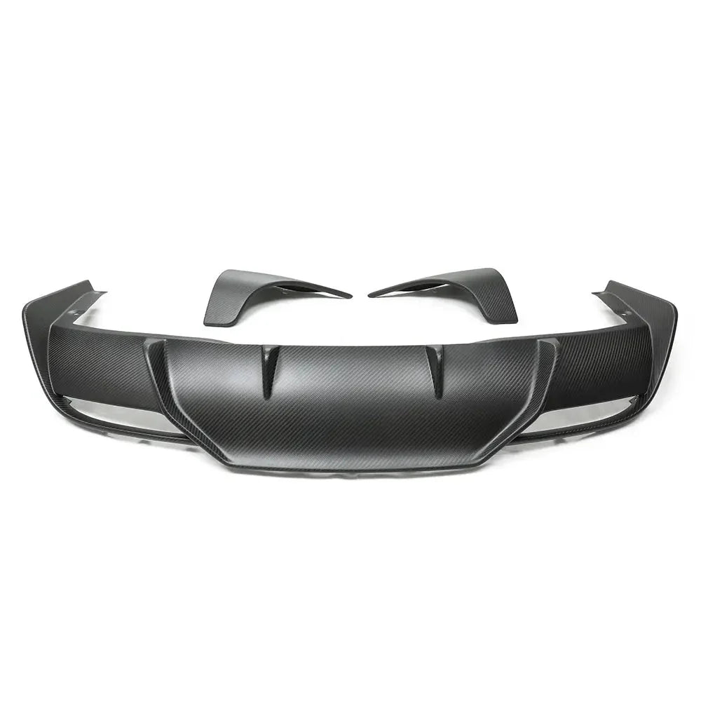 Prepreg Carbon Fiber Rear Diffuser - Tesla Model 3 Highland.