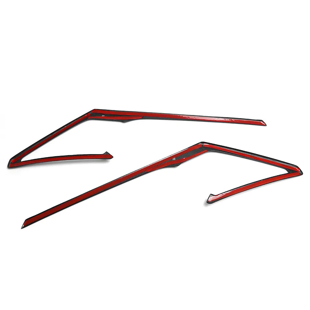 Carbon fiber Interior Door Panel Strip Trim Set - Acura Integra Type S 2022-2024.