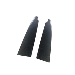 Carbon Fiber Rear Bumper Canard Splitter -  Mercedes-Benz C Class A205 C205 Sport C43 AMG Sedan Coupe 2015 - 2019.