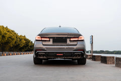 Dry Carbon Fiber Rear Diffuser w/ led - BMW 5 Series G30 G38 2021-2023.