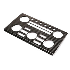 Carbon Fiber Interior Climate and Volume Button Control Panel Trim - Nissan GTR R35 2008-2016.