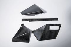 Pre-Preg Carbon Fiber Interior Trims Complete Set (14pc) - Audi A3/S3/RS3 8Y