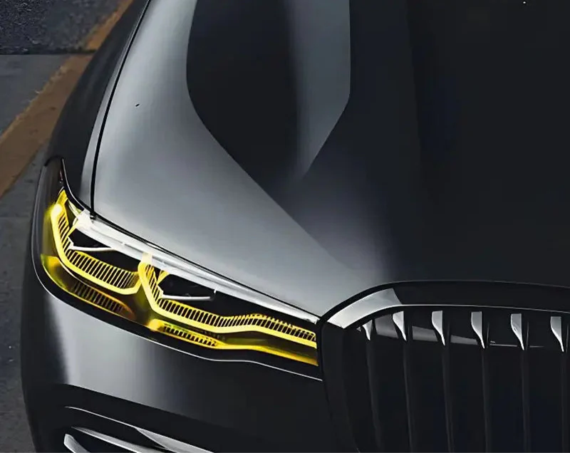 Yellow DRL Module Headlight - BMW 7 Series X7 G07 2019-2022.