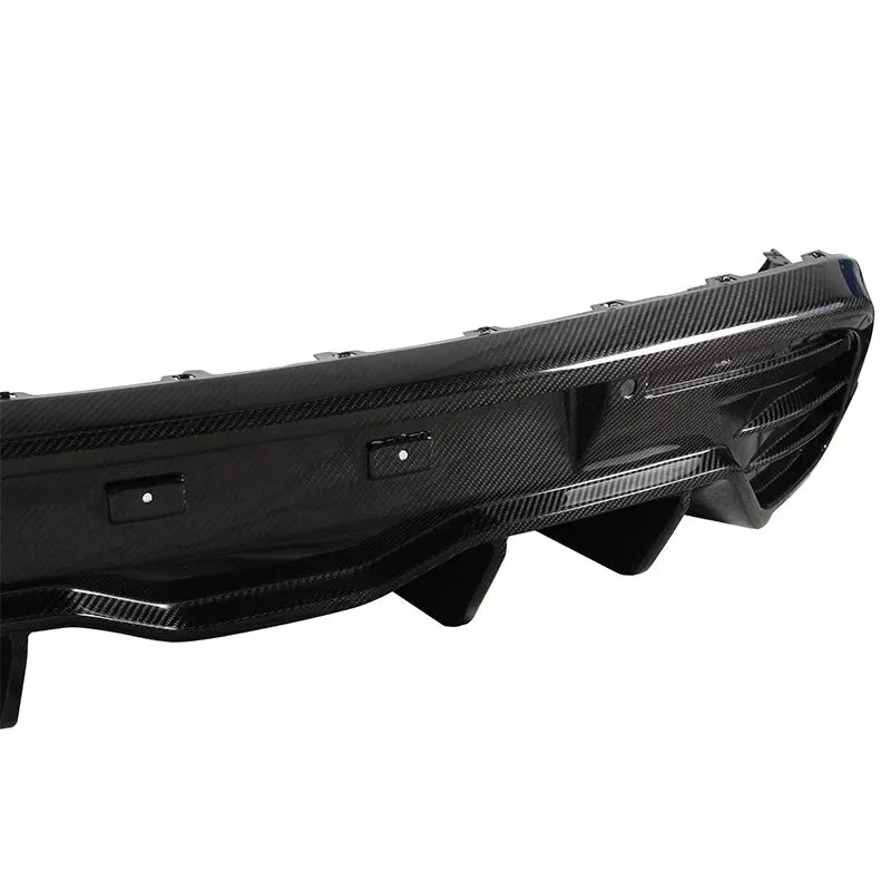 Dry Carbon Fiber Rear Diffuser - Porsche Taycan 4S / Cross Turismo.