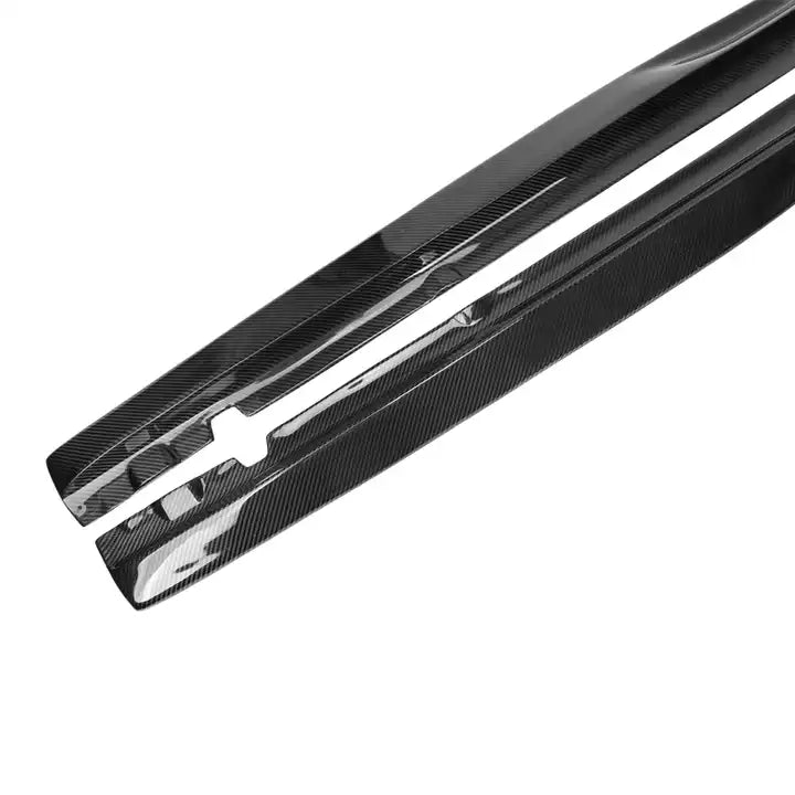 Carbon Fiber Side Skirts - Mercedes Benz W205 C63 AMG C-Class.