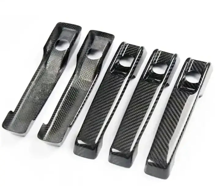 Carbon Fiber Door Handle Covers - Mercedes AMG G-Wagon.