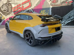 MSY Style Dry Carbon Fiber Rear Wing - Lamborghini Urus.