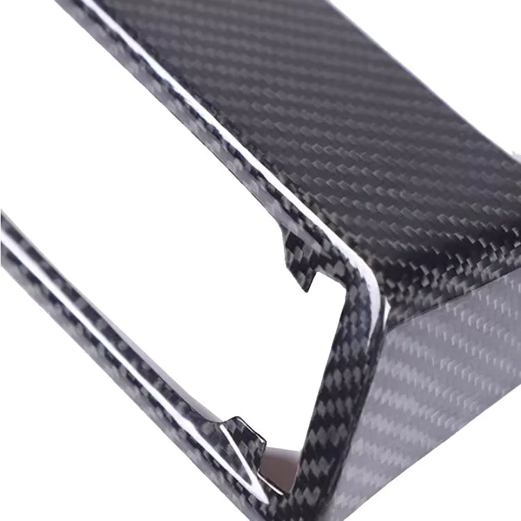 Carbon Fiber Center Console Air Conditioner Vent Panel Trim - Porsche 911 2019-2024.