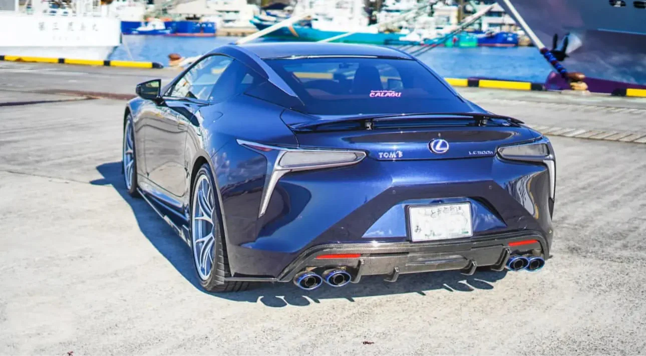 Carbon Fiber Rear  Diffuser - Lexus LC500 LC500H.