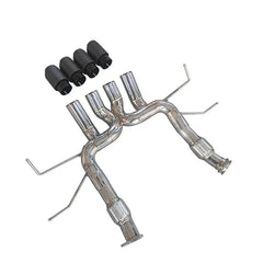 Performance Full straight pipe catback Exhaust - Chevrolet corvette C8 Z06.