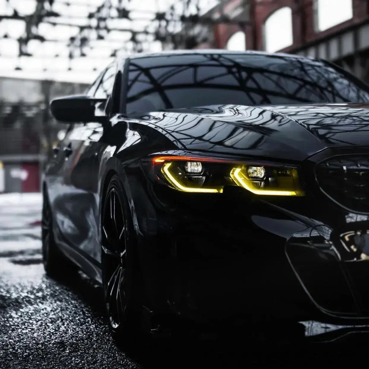 CSL Yellow Headlight DRL Module - BMW G20 3 Series.