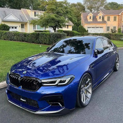 MP Style Carbon Fiber Front Lip - BMW F90 LCI/G30 M5.