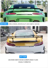 Carbon Fiber Performance Pro Style Spoiler WIng - Mercedes Benz AMG GT GTC GTR GTS.