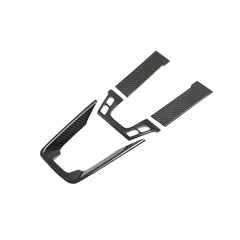 Prepreg Carbon Fiber Interior Center Console Trim Kit - Porsche Carrera 4 4S/Turbo S/Carrera 4 GTS 4S/Targa GTS 4S Coupe 2-Door 2019-2022.