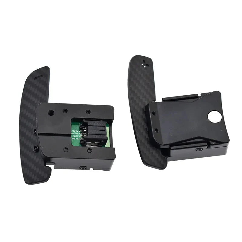 Carbon Fiber Magnetic Shifter Paddles Set - Ford Mustang 2015-2021.