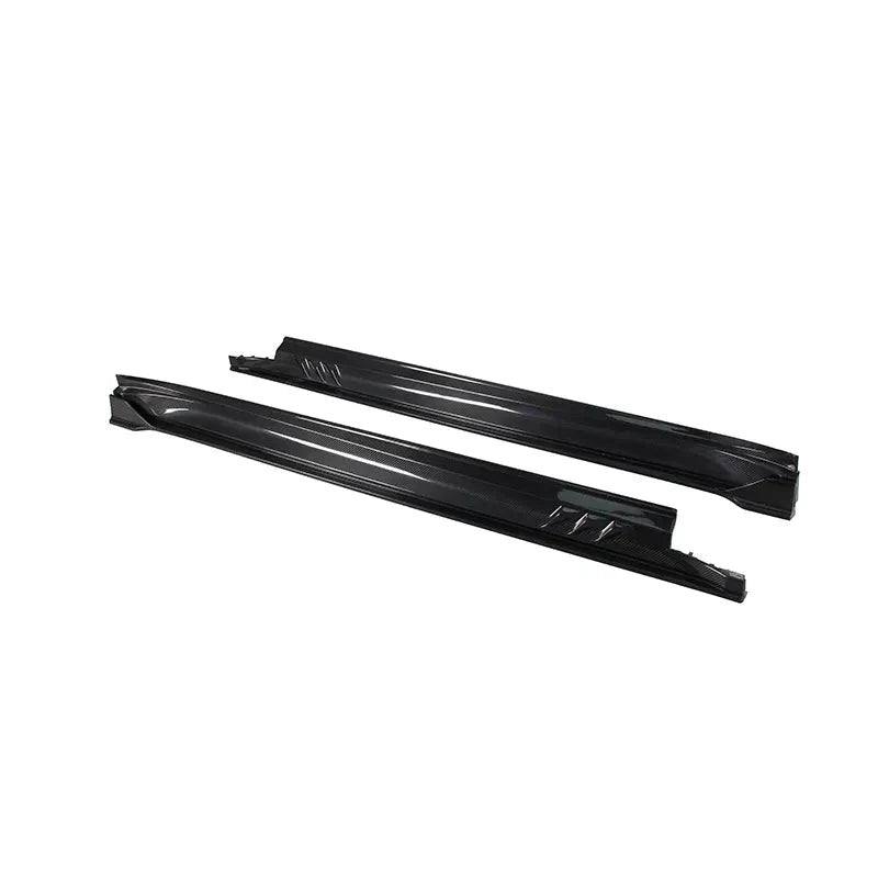 Prepreg Carbon Fiber Side Skirts - Porsche Taycan 4S / Cross Turismo.